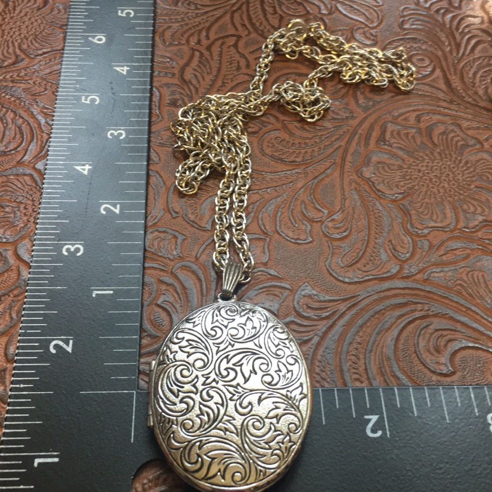 Sterling Silver Large Pendent Keepsake Pictures - image 7